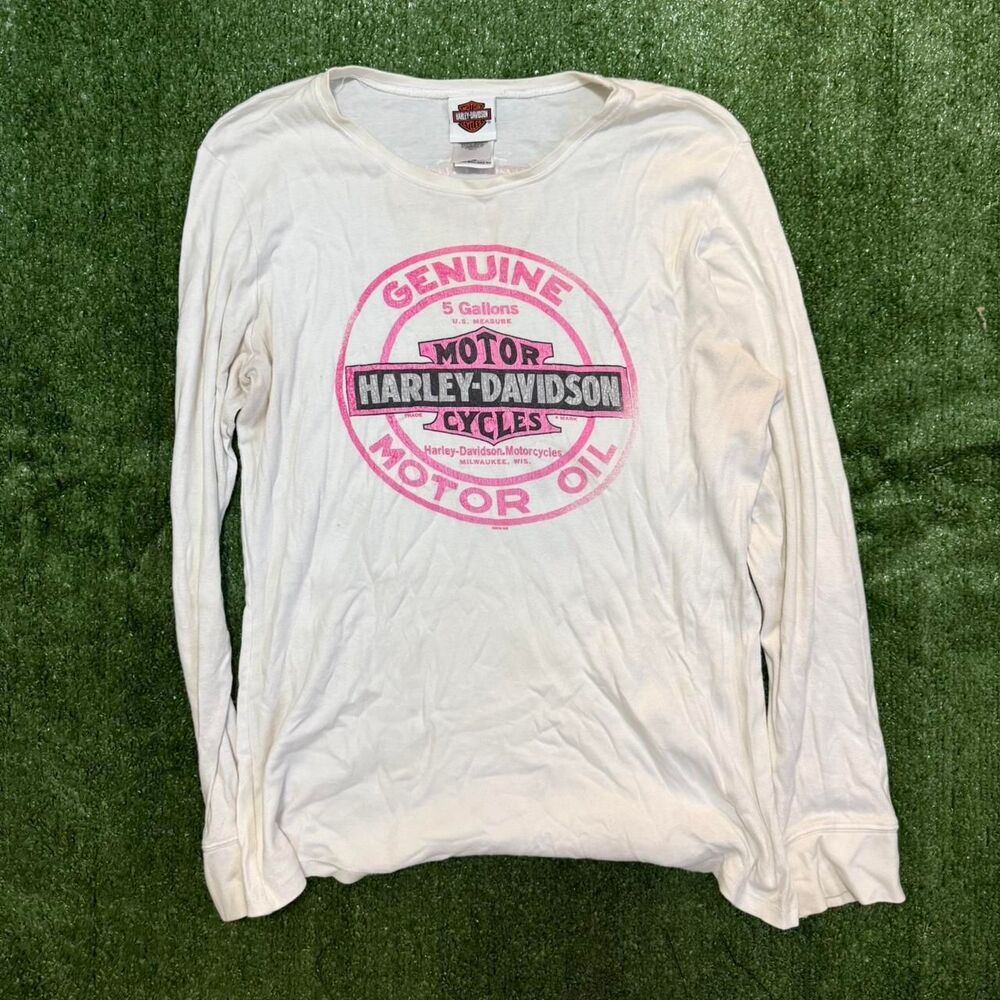 Harley-davidson Women's White Shirt
